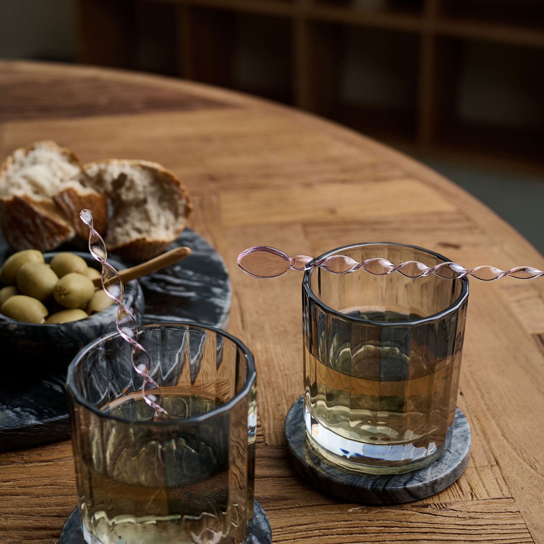 Swirl Glaslöffel 4 Stück